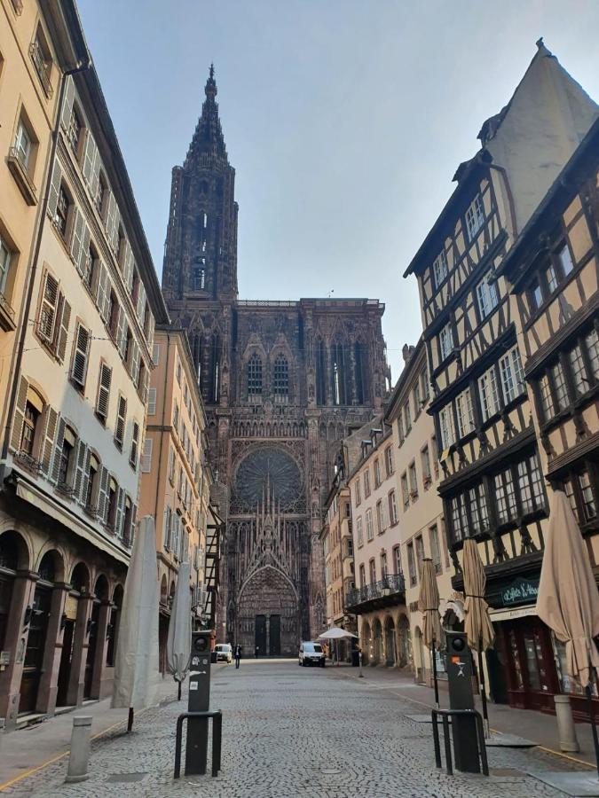Suite Privative 43M2 - Les Tailleurs A 120M De La Cathedrale Estrasburgo Exterior foto